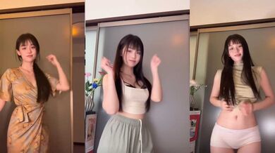 推特极品尤物 玉米yum707 劲爆福利流出 前凸后翘完美颜值 球鞋白袜配黄色战袍 裸舞自慰嗨翻天！